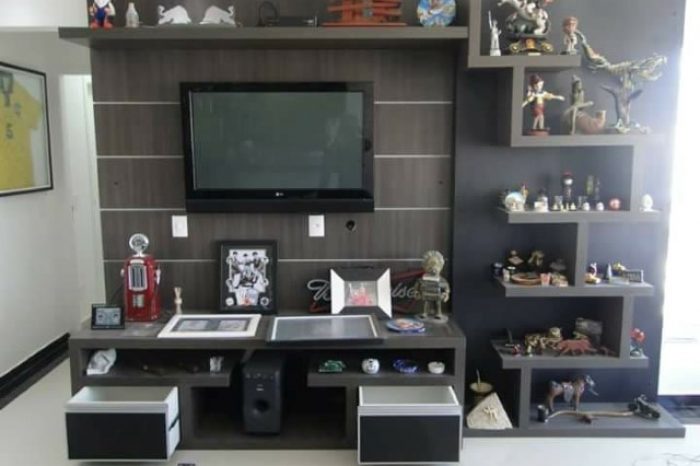 Painel para sala planejados - Móvel Planejado